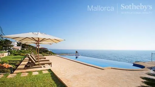 Newly built seafront villa in Cala Murada Newly built seafront villa in Cala Murada